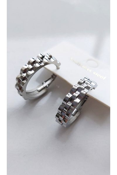 Trend Republic ring transition steel earrings