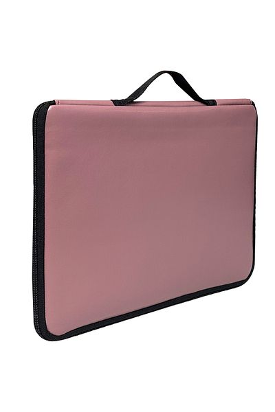 SECREX 10'' 11'' Inch Vegan Leather iPad Compatible Tablet Bag Case Dried Rose