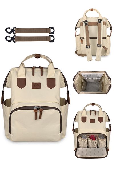 Stylo Margarita Beige Baby Care and Backpack