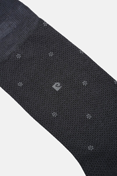 Pierre Cardin Bamboo Single Anthracite Men's Long Socks Doula PC-451