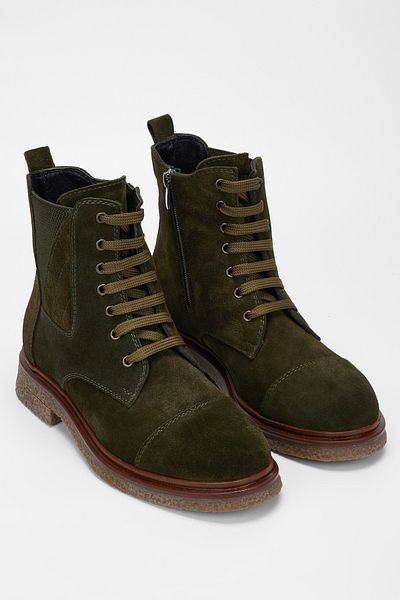 Tamer Tanca Women's Genuine Leather Casual Boots 824 7007 Bn Boots Sk23/24