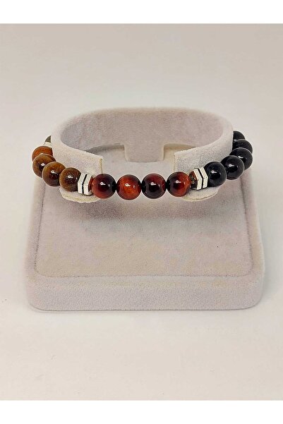 Yasamtohumu 8 мм Спеціальна комбінація - Натуральний камінь Чоловічий браслет...