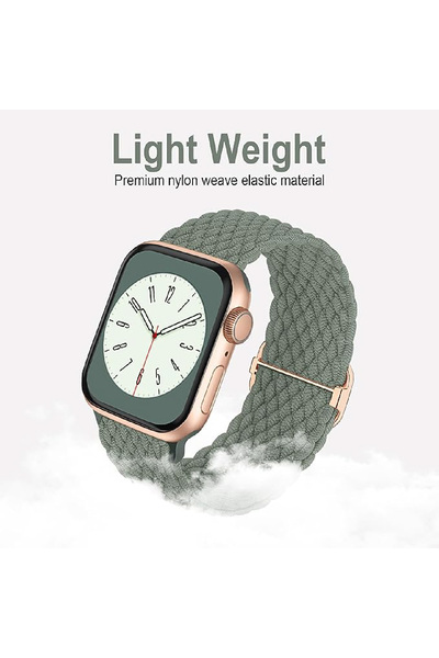 mimtec Apple Watch Compatible 42mm 44mm 45mm 49mm 1/2/3/4/5/6/se/7/8/9 Ultra Band Loop Band