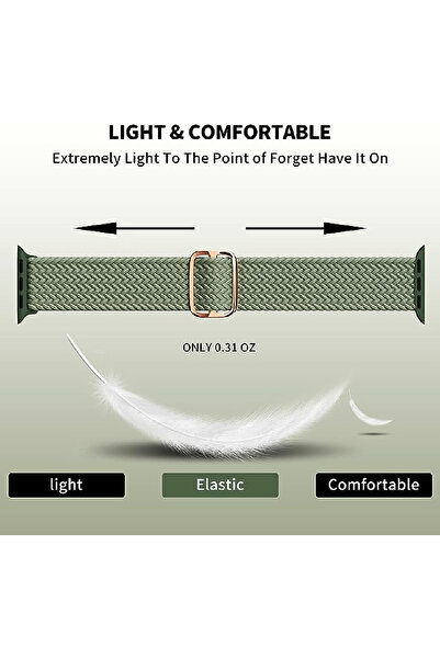 mimtec Apple Watch Compatible 42mm 44mm 45mm 49mm 1/2/3/4/5/6/se/7/8/9 Ultra Band Loop Band