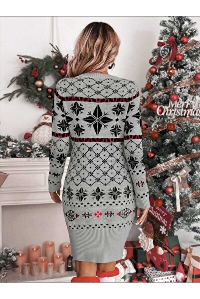 Bracha Újévi témájú kötöttáru ruha