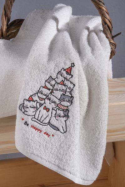MEYN COLLECTİON Christmas Gift 50X90 Single Hand Towel