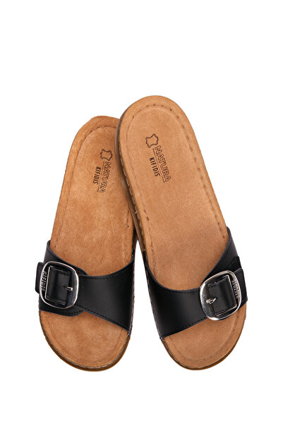 Kifidis Sıb213610 -natura Kadın Anatomik Deri Terlik 36-40