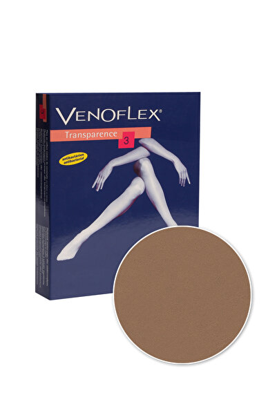 THUASNE 5735 L Venoflex Kasığa Kadar Burnu Kapalı ( Silikonlu )
