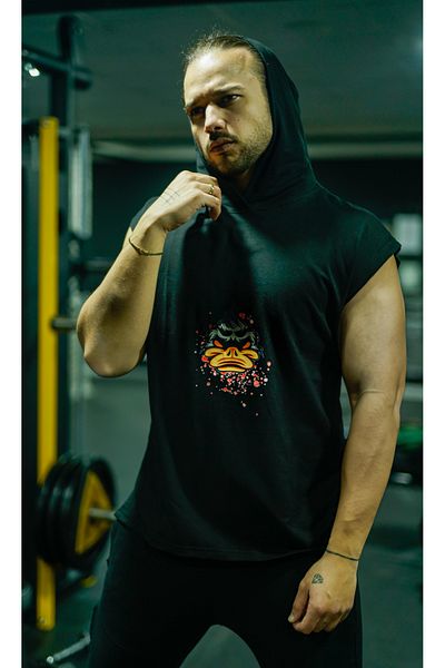 Oxlade Sleeveless Sports Tank Top Hooded Duck Edition®