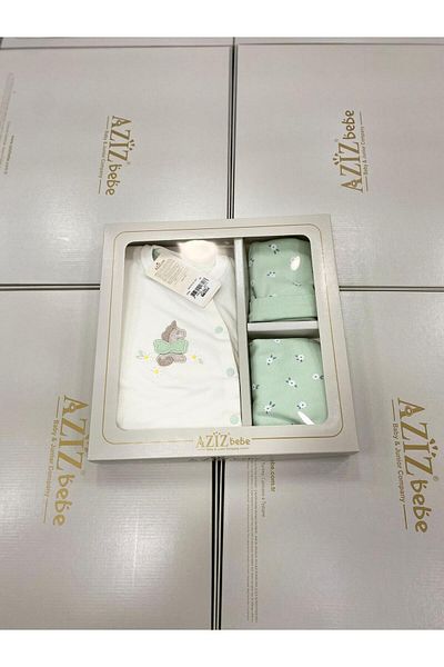 Aziz Bebe Baby Hospital Exits Unisex 5-Piece Luxury Set New Season