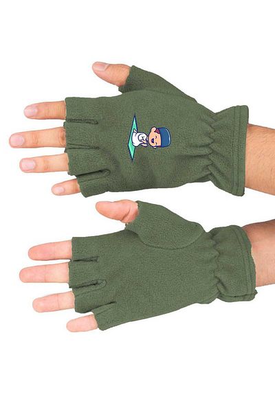 herotasarım Γάντια Prayer Fleece - Cut Design BLL5055