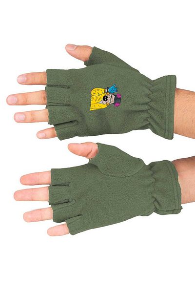 herotasarım Γάντια Heisenberg Fleece Cut - BLR4530