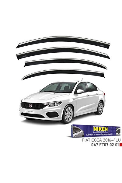 Niken Fiat Egea Kromlu Cam Rüzgarlığı Niken 2016+ sonrası uyumlu