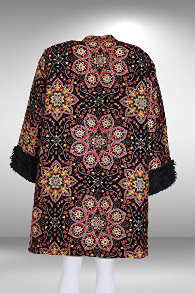 ikontarz KİLİM DESENLİ PALTO TASARIM PALTO