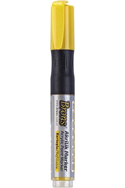 Modellino Akrilik Marker 4mm Brons Su Bazlı Akrilik Kalem Boya - Renk Seçenek...