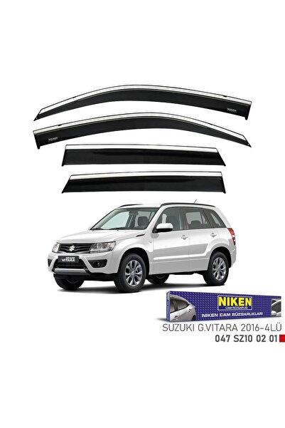 Niken Suzuki Grand Vitara Kromlu Cam Rüzgarlığı Niken 2016+ sonrası uyumlu
