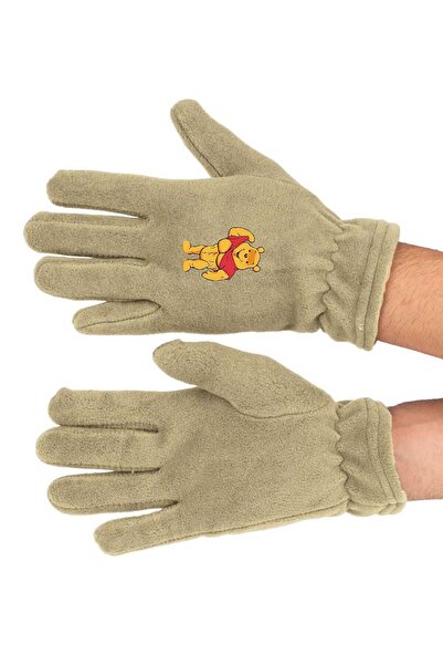 herotasarım Γουίνι το Αρκουδάκι Πολικά Μακριά Γάντια - Bll4428