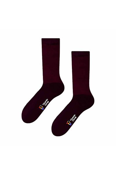 Limmon Store جوارب باللون العنابي