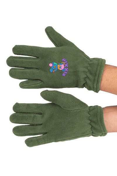 herotasarım Μακρύ Γάντι Teddy Bear Fleece - Bll4495