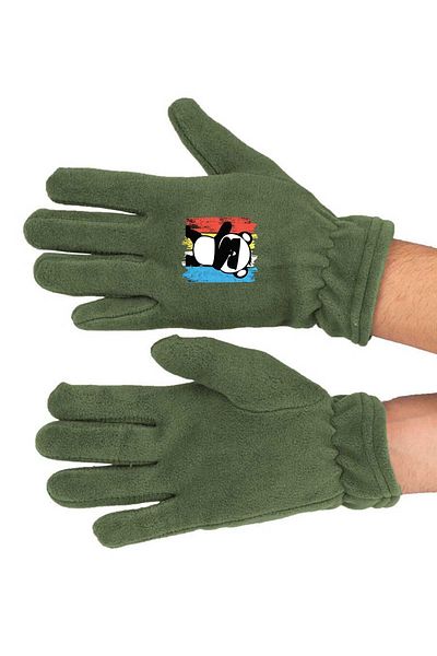 herotasarım Μακριά Γάντια Panda Fleece - Bll4424