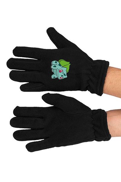 herotasarım Μακριά γάντια Pokemon Balbasaur Fleece - Bll4800