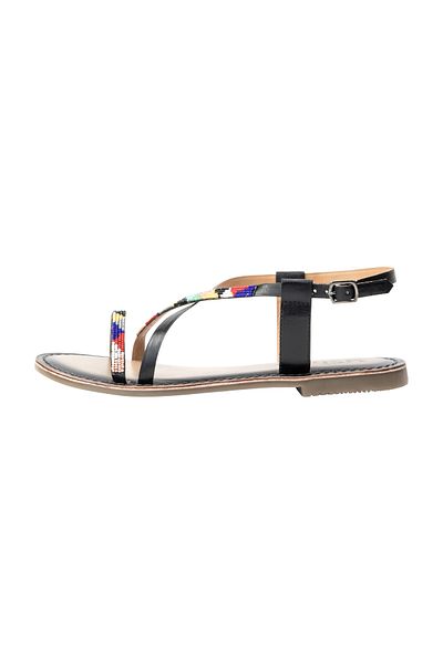 USHA FESTIVAL Sandalen mit Perlenstickerei Rakata