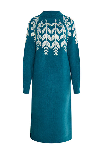 USHA Maxi Strickkleid lurea