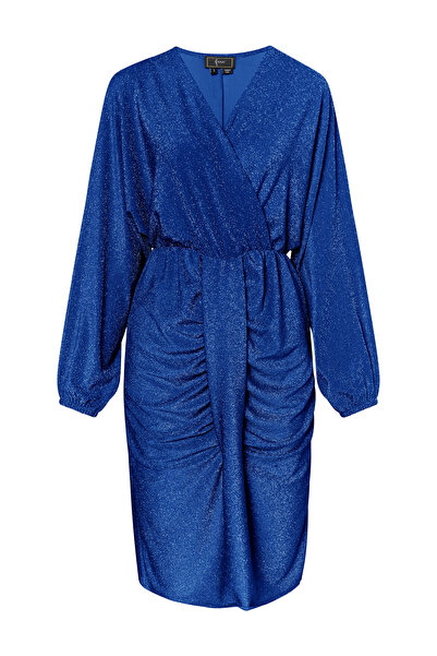 Faina Abendkleid mit Glanzgarn
