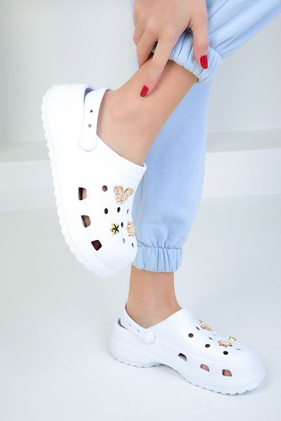 SOHO White-C Women's Slippers 17057