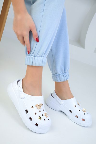 SOHO White-C Women's Slippers 17057