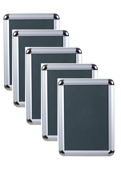 belizs 5pcs - 21x30 Document Photo Frame A4 Document Certificate Diploma - With Opening and Closing Feature