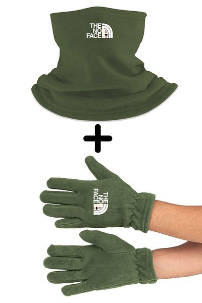 herotasarım No Face Neck Collar Gloves Set - BLL4564