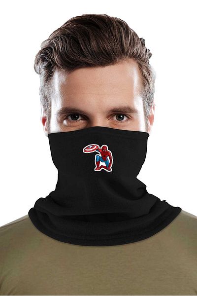 herotasarım Super Hero - Set de mănuși pentru beretă cu guler bll4615