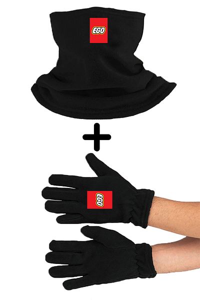 herotasarım Set mănuși Ego Neck Collar - Beanie bll4704