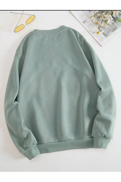 Serays moda Зимен суитшърт с щампа на рогато пони за момичета