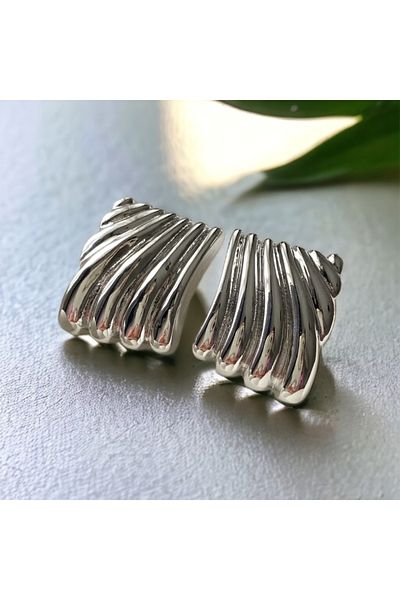 MAT STORE Hailey Steel Earrings