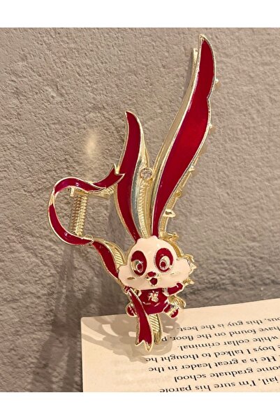 GÜLPEŞE Cataramă cu zăvor de mărime mare, din metal, cu urechi lungi, roșu Claret-2344