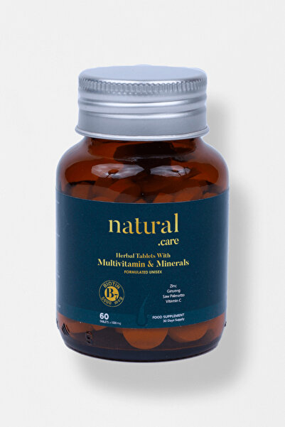 Natural Care Saç Vitamini - Biotin Keratin Folik Asit At Kuyruğu Çinko Ginsen...