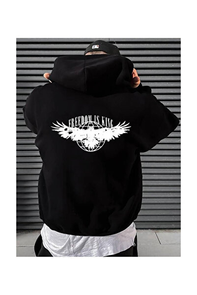 BEGRİFF Hanorac unisex Freedon Is King Written