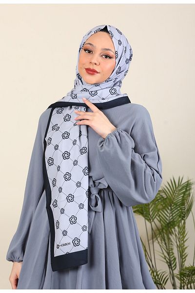 ERGÜL Hijabchi Classic Patterned Medina Silk Shawl