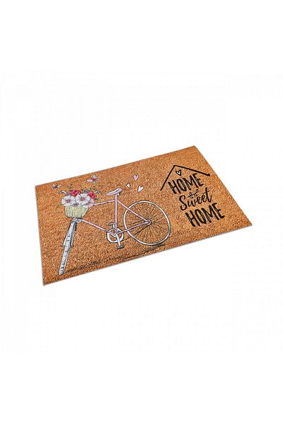Kaşmir Halı Sare By Cashmere Carpet Bicycle Decorative Door Mat 45x75 cm