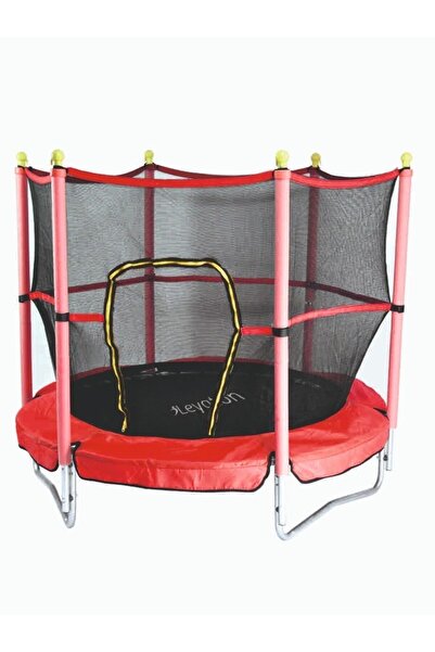 Clifton Çocuk Trambolini Fileli Korumalı 152 Cm Kolay Kurulum Ev-bahçe Tipi