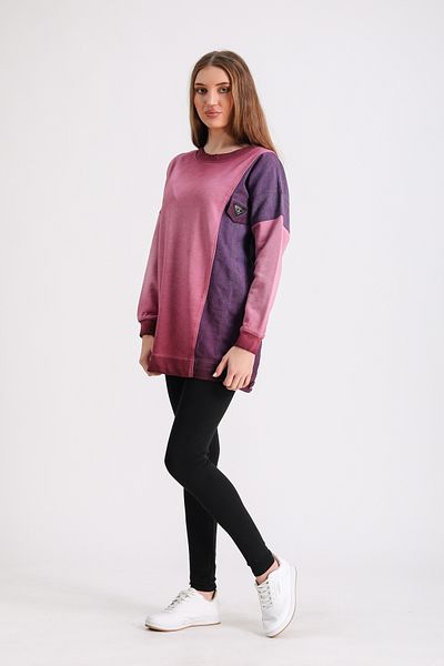 WESTBRAND Washed Tunic with Denim Detail