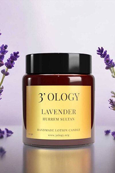3'OLOGY Aromaterapi Masaj Yağı Mumu Lavanta 125 gr