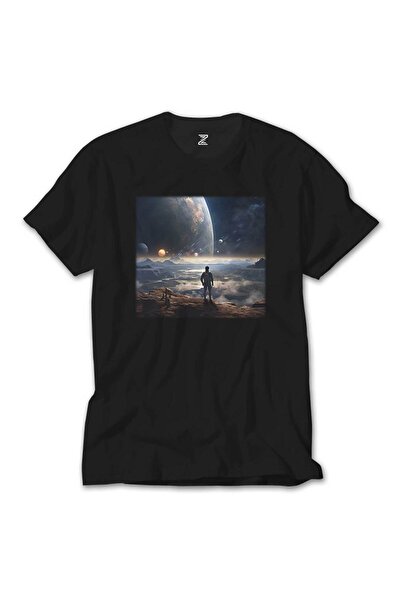 Z zepplin Tricou negru Muzeul Spațiului