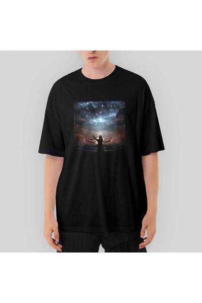 Z zepplin Imagine Orchestral oversized Μαύρο μπλουζάκι