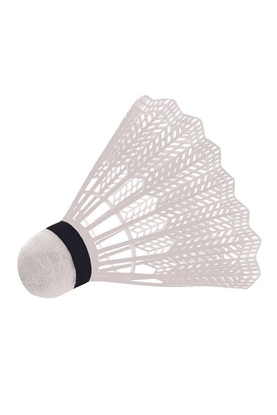 TRYON Badminton Ball Badminton Ball Mushroom Head Plastic 6-Piece Bt-110
