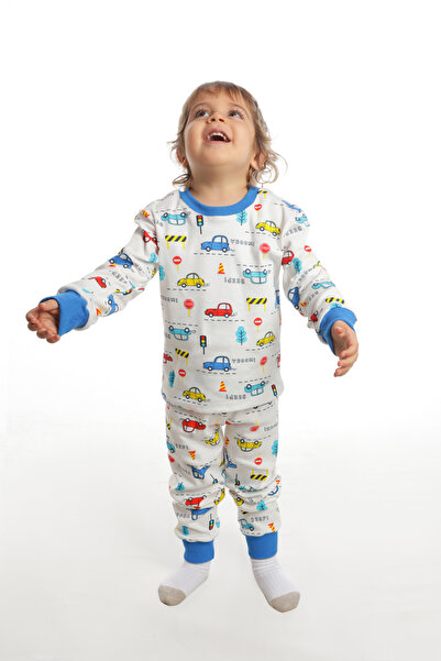 D&B HOME DESIGN Set pijamale baieti 3,4,5,6,7,8 ani