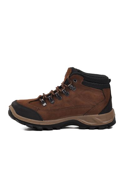 Scooter G5538 Crazy Brown Γνήσιο Δερμάτινο Αδιάβροχο Unisex Μπότες εξωτερικού χώρου