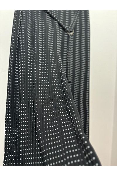 GARNİ Pleated-Polka Dot Loose Cut Trousers